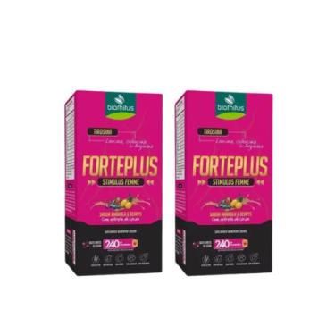 Imagem de Kit 2 Suplemento Forteplus Stimulus Femme 240ml - Biofhitus