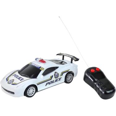 Imagem de Carro de Controle Remoto Speed ​​Viatura – Plástico Resistente com 4 Funções de Ação!