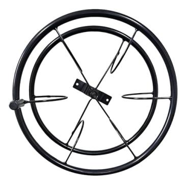 Imagem de Suporte Enrolador De Mangueira 30m Giratorio P/Muro Parede