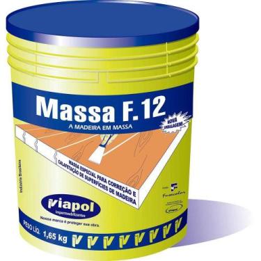 Imagem de Massa Acrilica F-12 1.65 Kilos Imbuia - 2307 - FUSECOLOR
