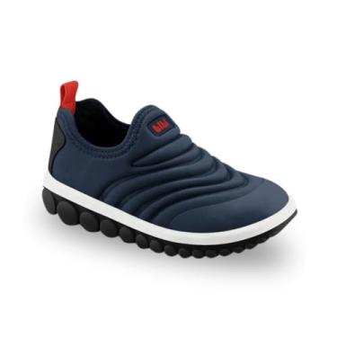Imagem de Tênis Infantil Bibi Roller 2.0 Azul Marinho e Vermelho (Azul e Vermelho, BR, Criança de 1 a 3 anos, Numérico, 24)