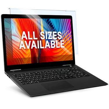 Imagem de VINTEZ Protetor de tela de luz azul para monitor de computador e laptop de 15,6 polegadas – Película anti-UV com bloqueio de luz azul para PC, filtro de proteção ocular, 36 x 22 cm, 1 pacote