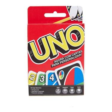 Imagem de Jogo De Cartas Uno Baralho Lacrado 114 Cartas