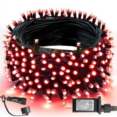 Imagem de Luzes de Natal TW SHINE 200 LED 20 m Impermeáveis Vermelhas