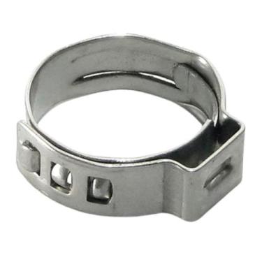 Imagem de Abraçadeira Pressão Mangueira Bomba Combustível 12.8 mm - Mestre da Fi