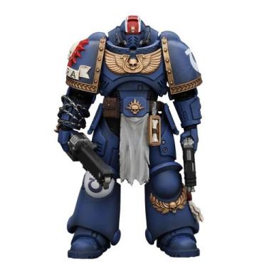 Imagem de Boneco de ação JOYTOY Warhammer 40.000 Ultramarines Titus 1/18