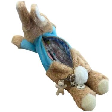 Imagem de Estojo de lápis Peter Rabbit Plush Cute Soft 22 cm para meninas