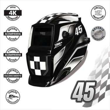 Imagem de Máscara de Solda Automática Soldador Profissional Escurecimento Automá