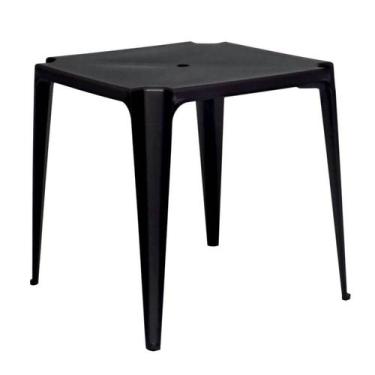 Imagem de Mesa plástica Mor Preta- 15151003
