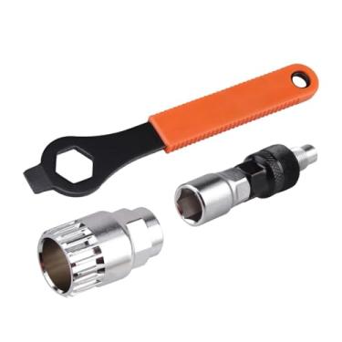 Imagem de YIJU Kit de Ferramentas para Reparo e Remoção de Pedivela de Bicicleta, Fácil de Usar, em Metal, Extrator de Pedivela Profissional para Acessórios de, Style a