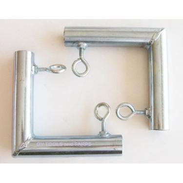 Imagem de Golden Valley Tools & Tarps 2 peças 3/10.2 cm 2 Way L Canopy Fitting (FLA) - Serve para tubos EMT de 3/10.2 cm que tem um diâmetro externo de 15/40.6 cm