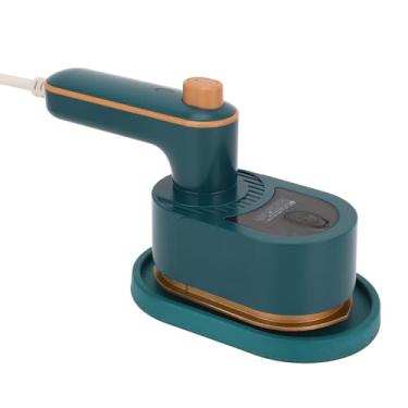 Imagem de aqxreight Ferro de Roupas Portátil Condutividade Térmica Eficiente Portátil Roupas Secas e úmidas Máquina de Passar Removedor de Rugas para Viagens Em Casa Plugue Americano para Dormitório (Plugue