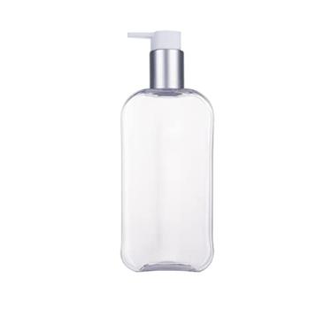 Imagem de Dispensador de sabão líquido para cozinha garrafas recarregáveis de sabão quadrado prensado à mão dispensador portátil de óleo gel de banho loção armazenamento garrafa dispensador de sabão de banheiro