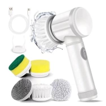 Imagem de Escova Elétrica de Limpeza 5 em 1 Sem Fio Limpador Multiuso