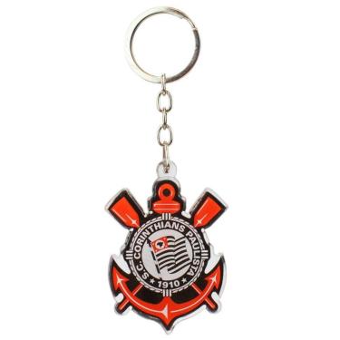 Imagem de Chaveiro Escudo Time Acrílico 5cm - Corinthians-Unissex