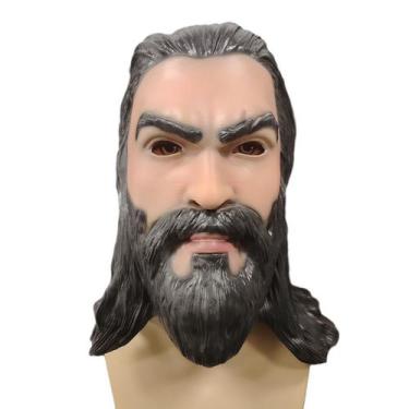 Imagem de Máscara de cosplay Aquamans, Halloween, Carnaval, Páscoa, látex - yiwe