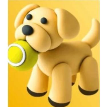 Imagem de Brinquedo Massinha E.V.A Colorida de Personagens com Manual - MAKE +, 