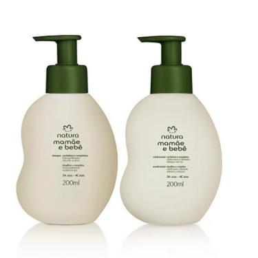 Imagem de Natura Mamãe e Bebê Kit Shampoo + Condicionador Cachinhos e Crespinhos
