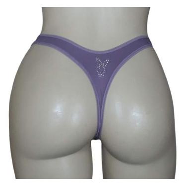 Imagem de Calcinha Básica Tanga Fio Dental Diversa Cores Coelinho 1015 - Edma, L
