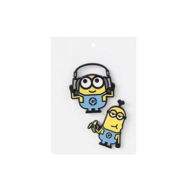 Imagem de Broche de metal - Minions, 2pcs - Colorido - MINISO