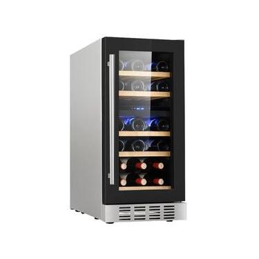 Imagem de ADEGA CUISINART DUAL ZONE 26 GARRAFAS FREESTANDING COM COMPRESSOR EM AÇO INOX 220V 4092910089