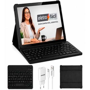 Imagem de Tablet Easytech 10.1 Polegadas 12GB RAM 256GB de Armazenamento Teclado