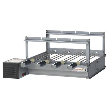 Imagem de Espeto Giratório 4 Espetos Itajobi Itagrill com Cabo Revestido