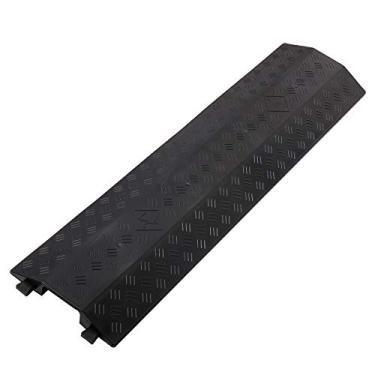 Imagem de Anbotek – Cabo protetor de cabo de chão para armazém de escritório – Médio – 1 peça – Preto