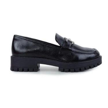 Imagem de Mocassim Feminino Via Marte Preto - 08300-Feminino