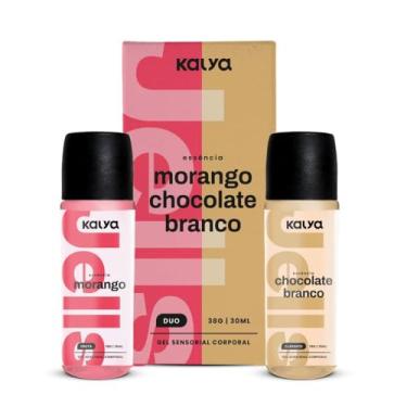 Imagem de Gel Hot Duo Morango E Chocolate Branco Kalya
