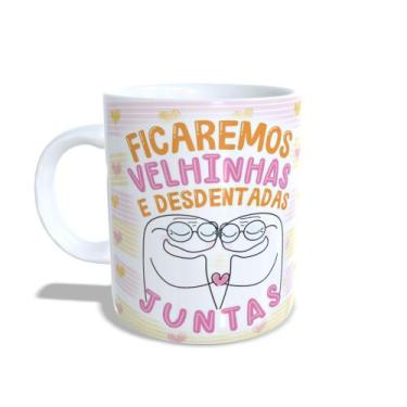 Imagem de Camera Personalizada Flork Amigas Ficaremos velhinhas e desdentadas Ju