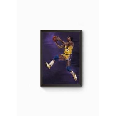 Imagem de Quadro Poster Nba Lakers 2 - Fanarte