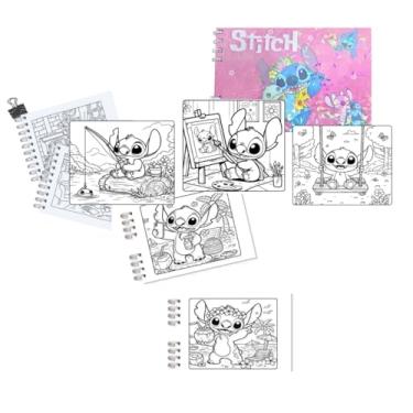 Imagem de Livro de Colorir Infantil Capa Dura A5 com 48 Folhas Desenhos Diversos para Pintura