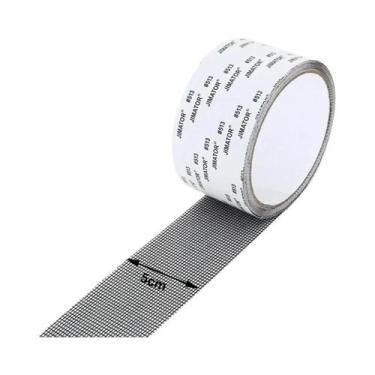 Imagem de Fita Adesiva Para Reparação De Tela De Janela 5 10cm Rede De Malha Par