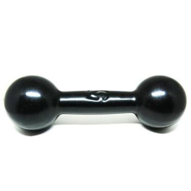 Imagem de Halter Peso Bola Emborrachado de 5Kgs Musculação Academia - 1Fit