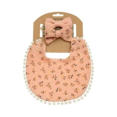 Imagem de Conjunto De Babadores E Faixas De Cabelo De Nylon Para Bebês (Meninos 