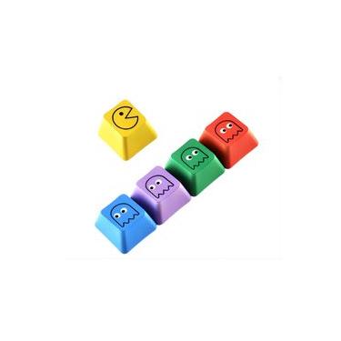 Imagem de Kit Keycaps Pac-Man 5 peças