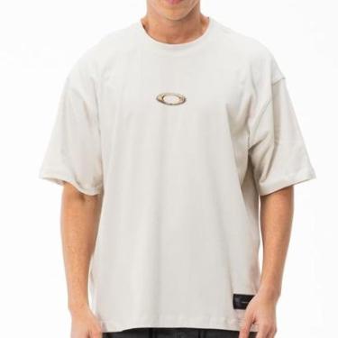 Imagem de Camiseta Oakley O-Fossil Stone SS WT26 Masculina-Masculino