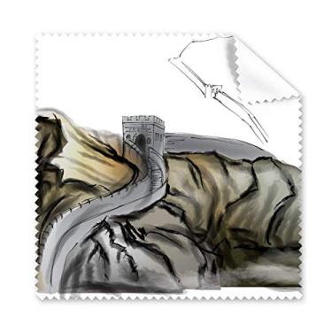 Imagem de Chinês Chinês O Ótimo Padrão de Parede Pano de Limpeza de Tela de Telefone Limpeza 5 Peças