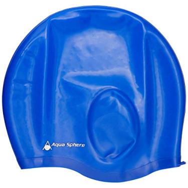 Imagem de Touca De Silicone, Aqua Glide Azul