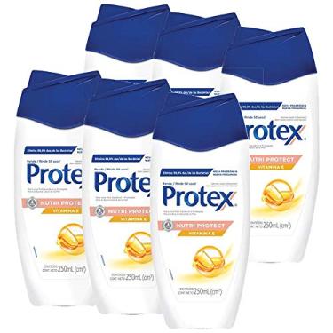 Imagem de Kit Sabonete Líquido Protex Nutri Protect Vitamina E 250ml com 6 unidades