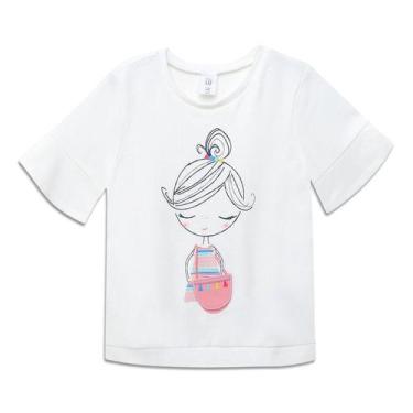 Imagem de Camiseta Infantil Gap Monkey Purse Feminina