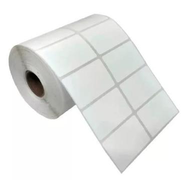 Imagem de Etiqueta 40x25 2 Colunas Termica - Kit 05 Rolos Zebra Argox - CBS SUPR