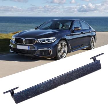 Imagem de Jaronx Capa de porta de rack de teto BMW para série 5 G30/G31 2018-2023, tampa de porta de moldagem de rack de teto para BMW 520 525 530 540 M550, 51137443691 (preto carbono)