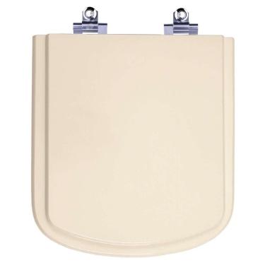 Imagem de Assento Sanitário Laqueado Soft Close Bali Rosa Shell (pêssego) Para Vaso Incepa