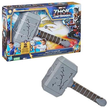 Imagem de Martelo Eletrônico Thor Amor e Trovão Mjolnir - Hasbro F3359