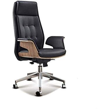 Imagem de Mesa de escritório, computador, couro, escritório, confortável, ergonômico, executivo, sala de reuniões