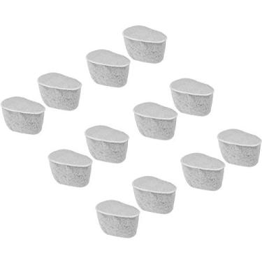 Imagem de Filtros de Água de Carvão Nispira Substituição para Cafeteiras Krups F472 - 12 Unidades