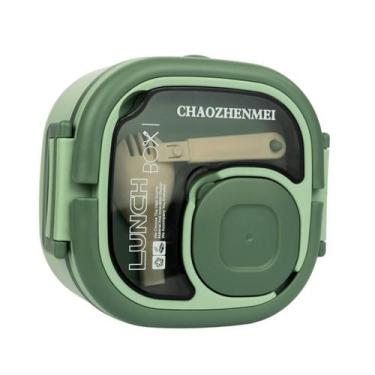 Imagem de Pote Marmita 900ml Lancheira com Divisórias para Refeições - Genérico,