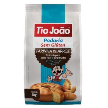 Imagem de Farinha de Arroz sem Glúten Tio João 1kg